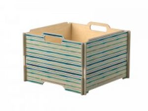 Ящик LEGNA LEGO Print 40х40х28 см Полосы (dYA -11)