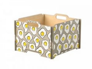 Ящик LEGNA LEGO Print 40х40х28 см Глазунья (dYA -11)