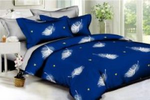 Комплект постельного белья SoundSleep White Feathers Полисатин 175х215 (93373166)