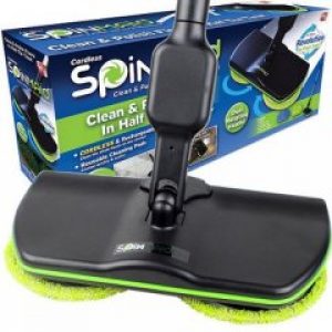 Электрическая беспроводная швабра Spin Maiden для уборки с насадками