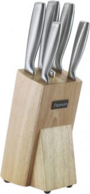 Набор ножей в деревянной подставке Fissman Bremen 6 предметов (2688)