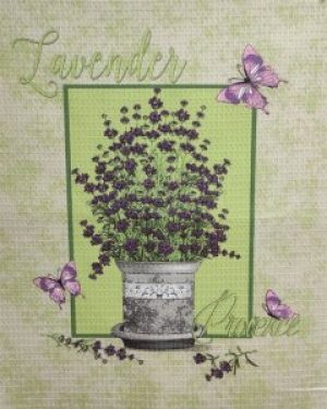 Полотенце вафельное Зоряне Сяйво Винтаж Зеленый 45х60 см (911_Винтаж зеленый)