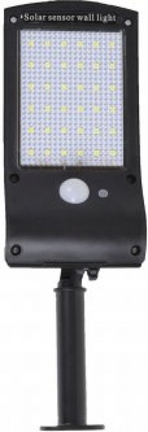 Фасадный светильник LUXEL 18W IP64 на солнечных батареях с датчиком движения (SSWL-04C)