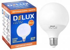 Светодиодная лампа DELUX Globe G95 15 Вт E27 4100K (90012692)