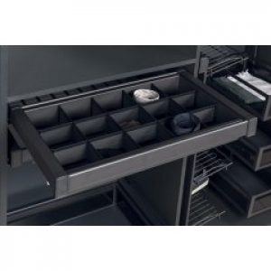 Органайзер для белья в секцию 800 мм Starax S-6807 антрацит