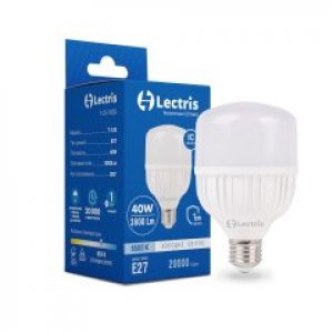 Лампа светодиодная Lectris высокомощная LED T120 40W 6500K 220V E27