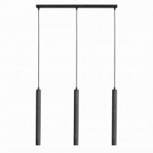 Люстра металлическая потолочная Atma Light светильник из металла серии Chime C450-3 BlackPearl