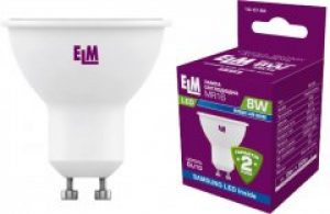 Светодиодная лампа ELM MR16 8W GU10 4000K PA10S (18-0192.-2) 2 шт