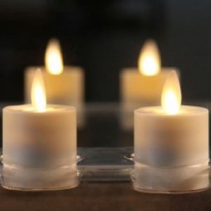 Свечи светодиодные Чайные с имитацией пламени Ledart FL44