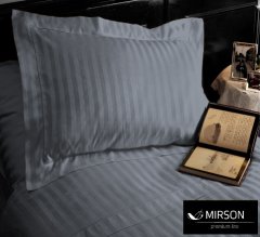 Наволочка MirSon Сатин Premium Жаккард Graphite 50х70 (2200001434936)