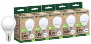 Светодиодная лампа ENERLIGHT P45 9 Вт 4100K E14 (P45E149SMDNFRR) 5 шт