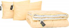 Набор антиаллергенный MirSon Eco Silk Деми Carmela Hand Made №4058 одеяло 172х205 + 2 подушки 50х70 трехкамерные средние (2200001814813)