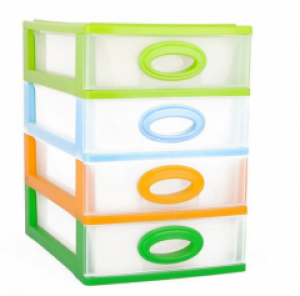 Мини-комод Консенсус на 4 секции (270х190х270 мм)