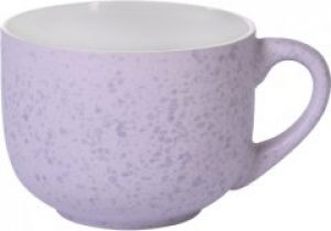 Кружка керамическая Fissman 450 мл Сиреневая (6085)