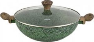 Сковорода Wok Fissman Malachite 30 см (AL-4309.30)