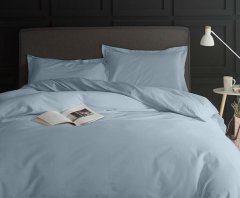 Комплект постельного белья MirSon Сатин 0843 Grey Blue (2200002024549)