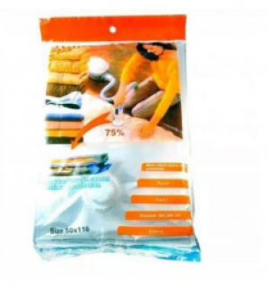 5шт вакуумные пакеты для хранения одежды 80х110см