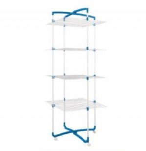 Сушилка Metaltex COMO для белья 64x69x171 см белое пластиковое покрытие (405774)