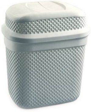 Бак для мусора UCS Drop 7 л Серый металлик (132002.2)