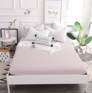 Простынь на резинке MirSon Бязь Premium 11-2409 Elma 160х190х25 (2200001076648)