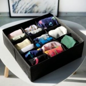 Органайзер на 9 ячеек 30х30х10см BL009 (Черный)