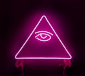 Неоновый светильник Neon Lightning «Иллюминат»