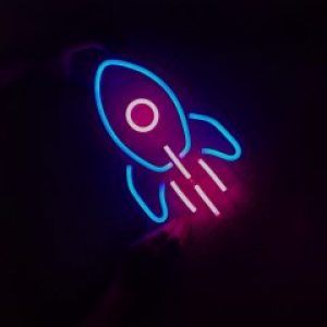Неоновый светильник Neon Lightning «Ракета»