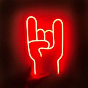 Неоновый светильник Neon Lightning «Рок»