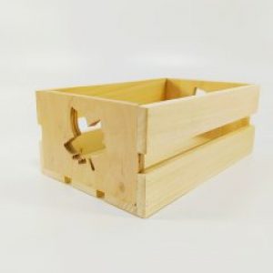 Ящик деревянный с листочком ясеня Мастерская мистера Томаса 15х25х9.5см дерево