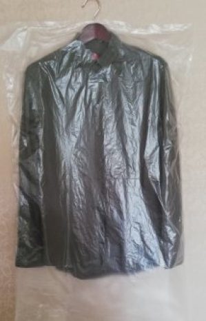 Чехлы для одежды полиэтиленовые 15 мкр размер 65 на 120 см 100 шт в упаковке матовые