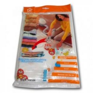 5шт Вакуумные пакеты для хранения одежды XIFU 70*100