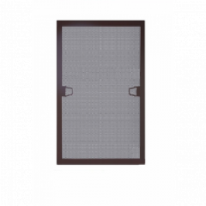 Антимоскитная сетка Decowin для окна внутренняя/вставная коричневая