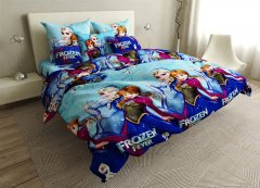 Комплект постельного белья MirSon Бязь Premium 17-0411 Frozen Forever Детский (2200002944519)