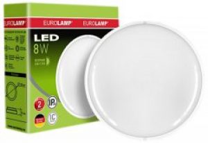 Светильник промышленный EUROLAMP LED 8 Вт 5500 K для ЖКХ (LED-NLR-08/55(P))