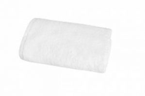 Махровое полотенце VIN SAN 100х150 для сауны Белое (HoReCa) (550)