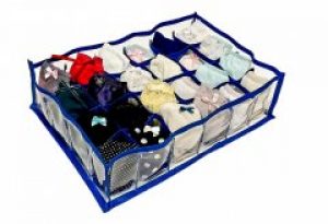 Прозрачный органайзер на 24 ячейки для трусов и носков Save Box (S000016)
