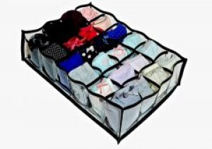 Прозрачный органайзер на 24 ячейки трусов и носок Save Box (S000012)