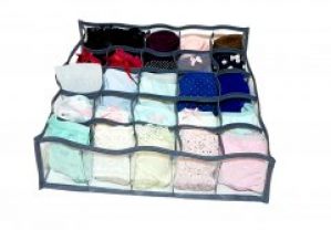 Прозрачный органайзер на 25 ячеек для трусов и носков Save Box (S000015)