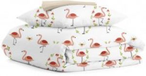 Комплект постельного белья Cosas 160х220 (FlamingoFlowers_EL90-Beige_155) (4822052062654)