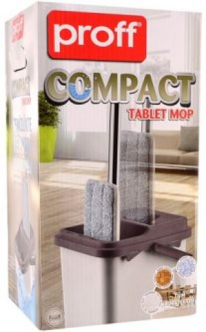 Набор для уборки Proff Plastik Compact Tablet Ведро со шваброй (2601123)