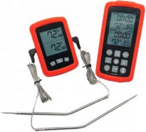 Цифровой термометр Grilli выносной двухзонный (777762)