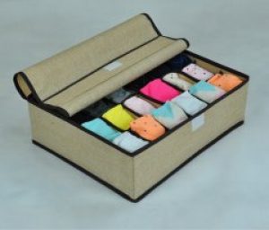 Органайзер для мужского белья и носков. Бежевый