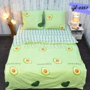 Комплект постільної білизни BonaVita півтораспальний бязь Авокадо 150х215 (331-0357)