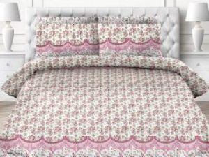 Комплект постельного белья Novita Бязь Премиум 6399/1 Натурель Ecotton Двуспальный (ROZ6400059336)