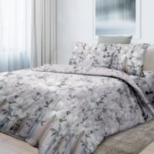 Комплект постельного белья Novita Бязь Премиум 6766/1 Эстетика Ecotton Двуспальный (ROZ6400059351)