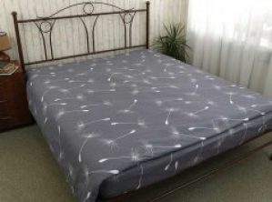 Простыня Руно 114Б Fly Бязь 200х220 Grey (82.114Б_Fly grey)