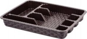 Лоток для столовых приборов Violet House Роттанг Coffee (0755 Роттанг COFFEE 29*37 см)