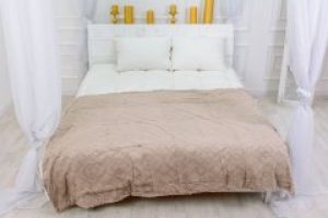 Плед MirSon №1026 Camellia Creamy 150x200 (2200002980203)