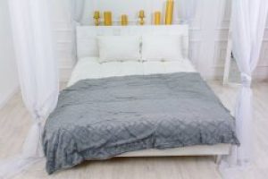 Плед MirSon №1027 Camellia Light gray 150x200 (2200002980210)