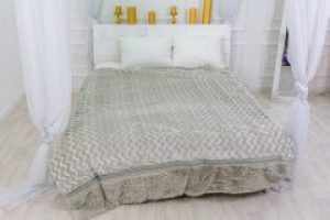 Плед MirSon №1043 Butterfly Ligh Grey 220x240 (2200003050530)